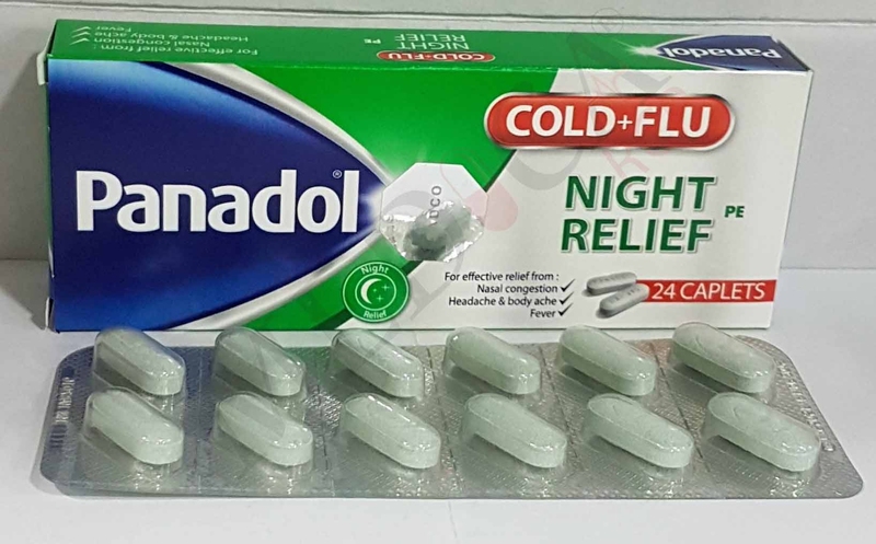 Panadol Cold & Flu Night Relief*